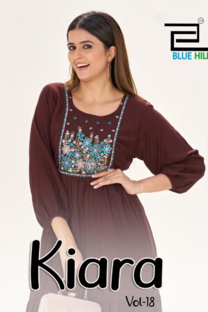 blue hills kiara vol 18 series 8001 to 8005 rayon classic readymade long kurtis in wholesale surat 2 Home Rehmat Boutique blue hills kiara vol 18 series 8001 to 8005 rayon classic readymade long kurtis in wholesale surat