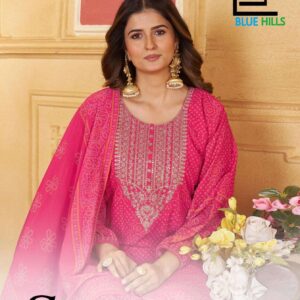 blue hills launch smriti series 5014 to 5017 readymade chiffon pretty look big size suits in wholesale surat