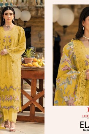 deepsy 1263 elaf series 1263 efgh cotton modern pakistani suit in wholesale surat