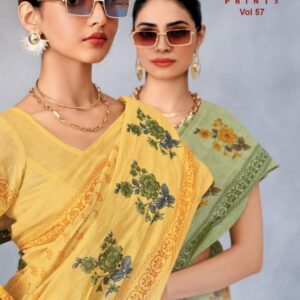deeptex prints mother india vol 57 series 5701 to 5730 casual wear cotton sarees in wholesale surat