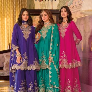 eba lifestyle kalista edition series 1880 to 1820 chinon readymade occasion wear plazzo suit in wholesale surat