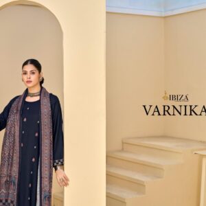 ibiza varnika series 2851 to 2856 readymade unique viscose pashmina big size suit in wholesale surat