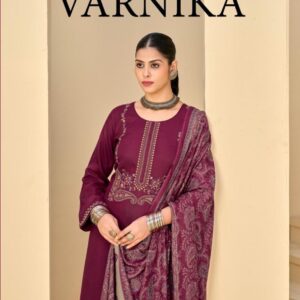 ibiza varnika series 2851 to 2856 viscose pashmina pretty look winter salwar kameez in wholesale surat