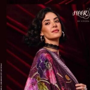 kimora heer caravan vol 232 series 9881 to 9886 muslin pretty suit in wholesale surat