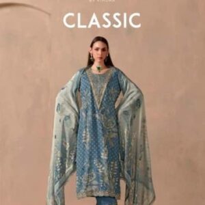 kimora heer classic vol 228 series 9841 to 9846 muslin pretty look salwar kameez in wholesale surat