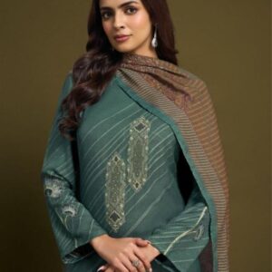 omtex alessia series 10061 A to 10061 D pashmina jacquard shop trendy suit in wholesale surat