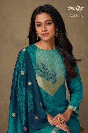 omtex amelia series 8311 a to 8311 d rubina silk jacquard stylish salwar kameez in wholesale surat 2 Home Rehmat Boutique omtex amelia series 8311 A to 8311 D rubina silk jacquard stylish salwar kameez in wholesale surat