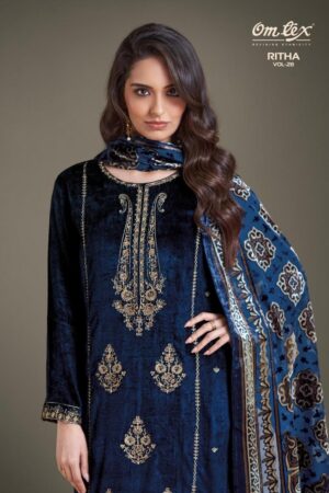 omtex ritha vol 28 series 8841 a to 8841 d viscose velvet pretty look readymade big size suit in who Home Rehmat Boutique omtex ritha vol 28 series 8841 A to 8841 D viscose velvet pretty look readymade big size suit in wholesale surat