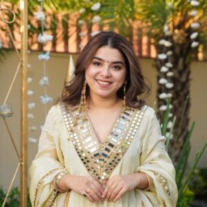 PR 5942 thread with Real mirror suit in wholesale surat