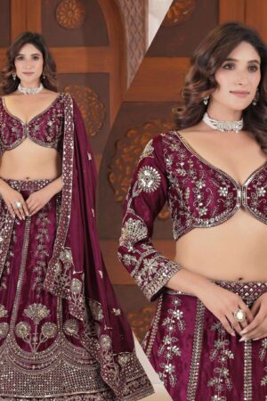pr dvd 5139 chinon silk semi stitch lehenga unstitch choli in wholesale surat