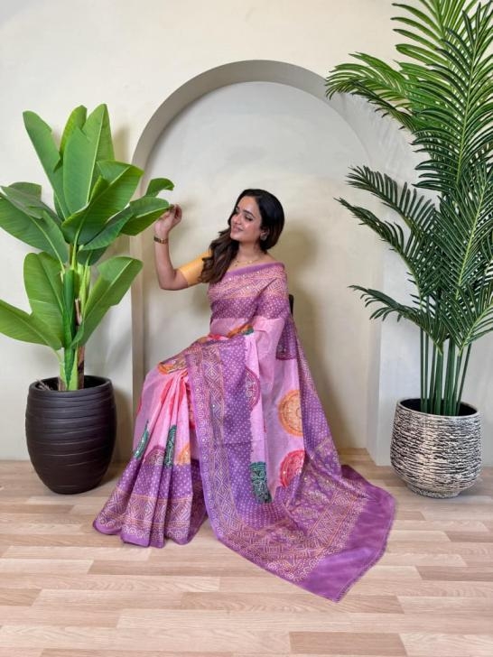 pr kesariya tissue silk weaving bandhani prints best saree in wholesale surat 7 2025 11 18 16 50 48 pr kesariya tissue silk weaving bandhani prints best saree in wholesale surat Rehmat Boutique pr kesariya tissue silk weaving bandhani prints best saree in wholesale surat - Image 8