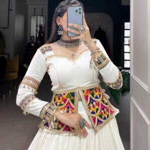 pr nnk1704 rayon embroidery work readymade navratri lehenga choli