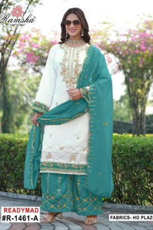 ramsha r 1461 nx a to d fancy readymade amazing pakistani suit in wholesale surat 2025 11 24 15 15 2 Home Rehmat Boutique ramsha r 1461 nx A to D fancy readymade amazing pakistani suit in wholesale surat
