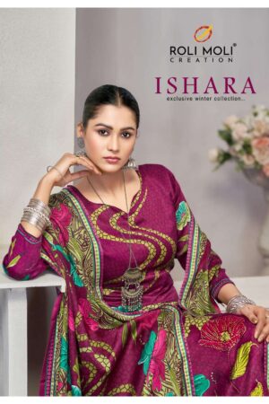 roli moli ishara series 1001 to 1008 pashmina stylish winter salwar kameez in wholesale surat 2025 1 Home Rehmat Boutique roli moli ishara series 1001 to 1008 pashmina stylish winter salwar kameez in wholesale surat