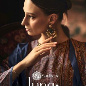 sadhana fashion luna series 11536 to 11541 readymade viscose unique pashmina suits in wholesale surat