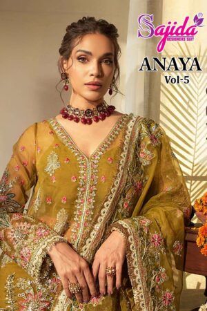sajida designer anaya vol 5 series 1122 to 1124 georgette pakistani suit in wholesale surat 2025 10 Home Rehmat Boutique sajida designer anaya vol 5 series 1122 to 1124 georgette pakistani suit in wholesale surat