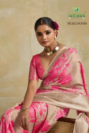 sanskar tex prints silklooms series 21001 to 21008 amazing dolla saree in wholesale surat