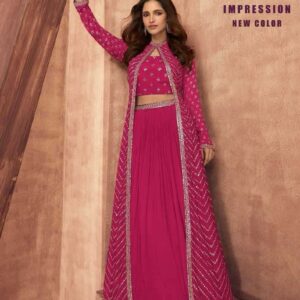 sayuri impression new color chinon silk readymade dress