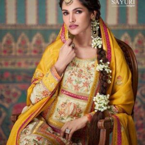 sayuri kasturi series `5715-5716 PREMIUM REAL SIMAR SILK wholesale salwar kameez in surat