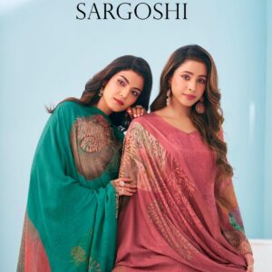 simar glossy sargoshi series 8192 A to 8192 D viscose muslin trendy salwar kameez in wholesale surat