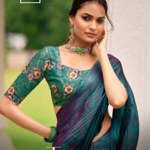 stavan tarna series 1001 to 1010 velvet swerosky border designer sarees in wholesale surat