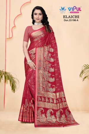 vipul elaichi series 35198 a to 35198 d silk brasso amazing saree in wholesale surat 2025 11 12 17 5 Home Rehmat Boutique vipul elaichi series 35198 A to 35198 D silk brasso amazing saree in wholesale surat