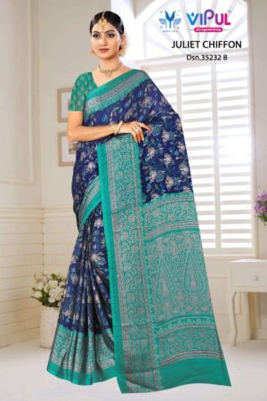 vipul juliet series 35232 a to 35232 d chiffon hit design saree in wholesale surat 2025 11 12 15 20 Home Rehmat Boutique vipul juliet series 35232 A to 35232 D chiffon hit design saree in wholesale surat