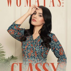 womayas classy kalmkari story series 9191 to 9194 cotton readymade elegance combo suits in wholesale surat