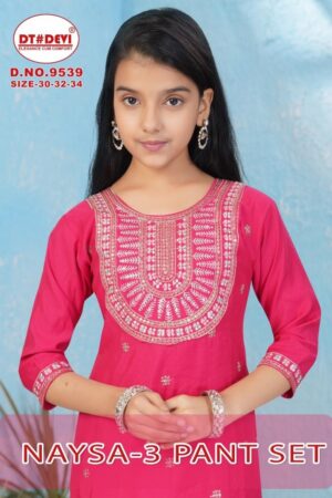 dt devi naysa vol 3 roman silk 9539 fully stitch amazing suit in wholesale surat