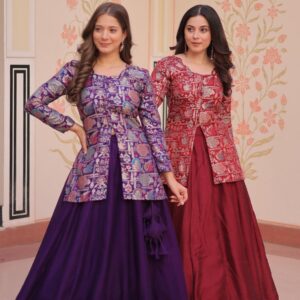 pr clothiung lw 7129 simmer vichitra readymade designer lehenga choli in wholesale surat