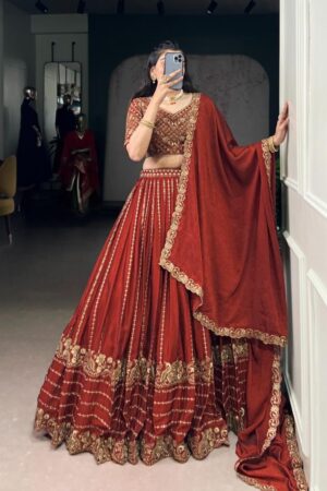 pr lnb1438 ikshita rangoli crush elegance stitch lehenga unstitch blouse in wholesale surat