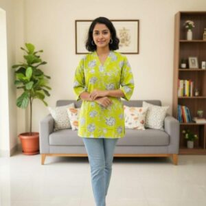 pr modern readymade classic combo set cotton girls shirt in wholesale surat