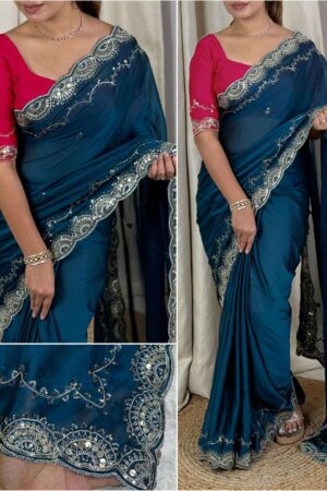 pr zoya crystal rangoli silk attractive saree in wholesale surat