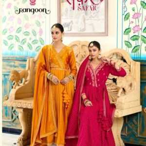 rangoon safar series 5781-5784 silk wholesale salwar kameez in surat