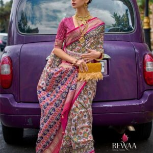 Rewaa patola vol 5 series 901-909 silk saree
