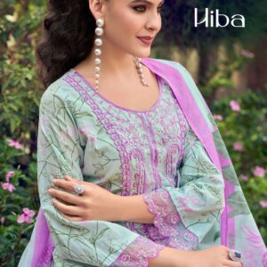 belliza gulrez hiba series 336001-336006 cotton readymade suit