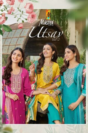 master utsav vol 2 series 2001-2010 gadhwal readymade suit