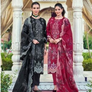 riaz arts musafir vol 31 series 5001-5006 lawn cotton pakistani dress materials