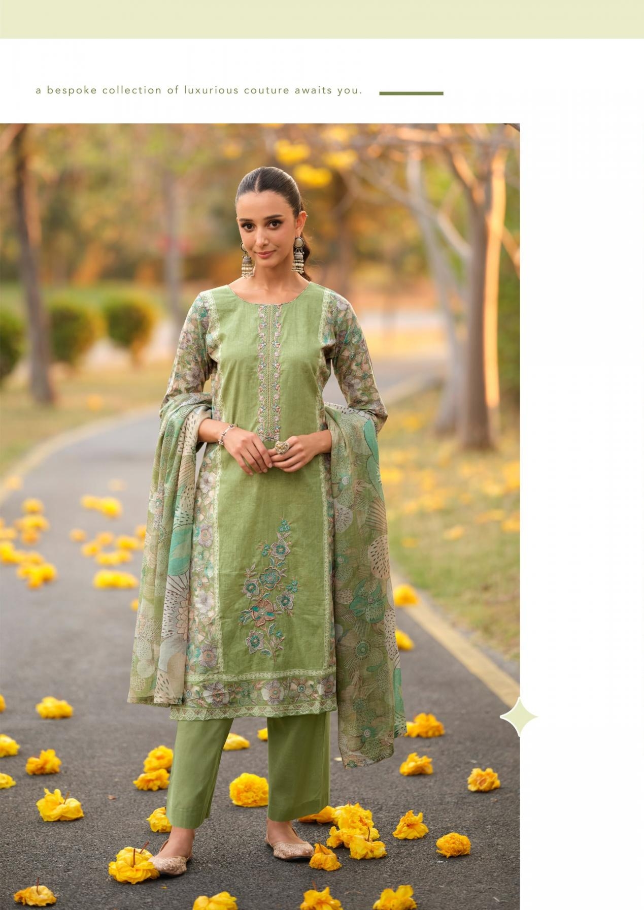 the hermitage shop breeze series 1001-1004 cambric lawn pakistani suits - Image 10