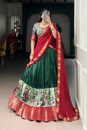 Tara L 1244 Aastha Silk Printed Traditional Lehenga Choli Collection Rehmat Boutique