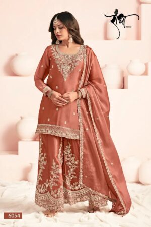 Radha Haseena Moss Silk Designer Salwar Suits Collection Rehmat Boutique