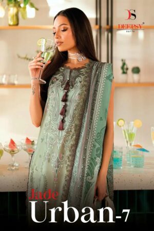 Deepsy Jade Urban Lawn Vol 7 Cotton Pakistani Salwar Suits Rehmat Boutique