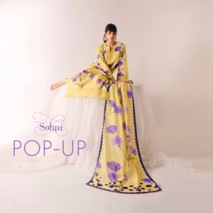 Kimora Sohni Pop Up Vol 54 Lawn Cotton Embroidered Salwar Suits Collection Rehmat Boutique