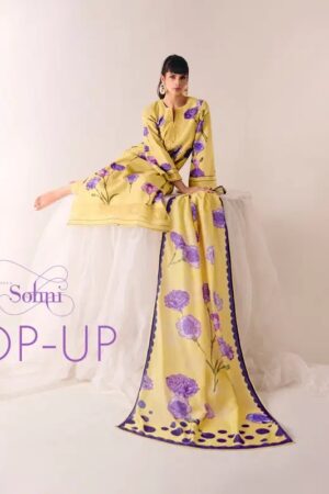 Kimora Sohni Pop Up Vol 54 Lawn Cotton Embroidered Salwar Suits Collection Rehmat Boutique