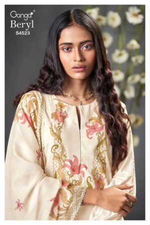 Ganga Beryl S 4523 Cotton Printed Salwar Kameez Collection Rehmat Boutique
