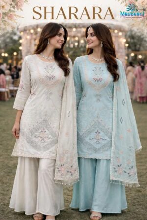 Mrudangi Sharara Moti Worked Designer Salwar Kameez Collection Rehmat Boutique