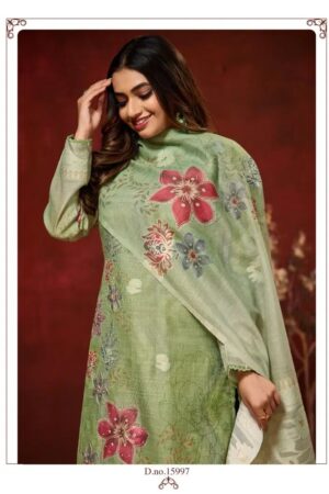 Ibiza Zarquash Pure Linen Printed Salwar Kameez Collection Rehmat Boutique