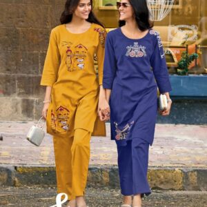 Wooglee Shivangi Thread Worked Co Ord Set Collection Rehmat Boutique