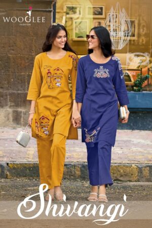 Wooglee Shivangi Thread Worked Co Ord Set Collection Rehmat Boutique