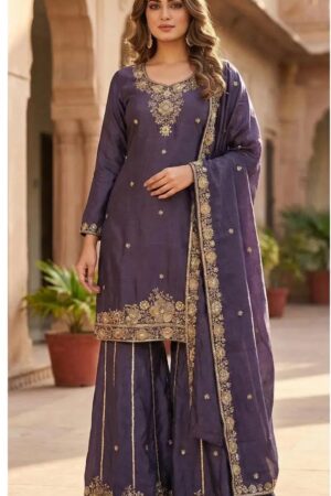 Zorista 10087 A To D Chinon Silk Embroidered Salwar Kameez Rehmat Boutique